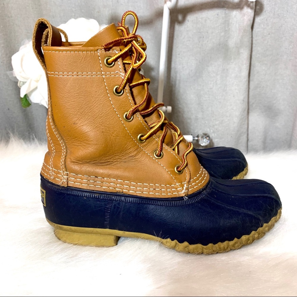 L.L. BEAN Bean WINTER INSULATED BOOTS SIZE 6M. Hiking boots, ADVENTURE BOOTS. - Picture 4 of 13